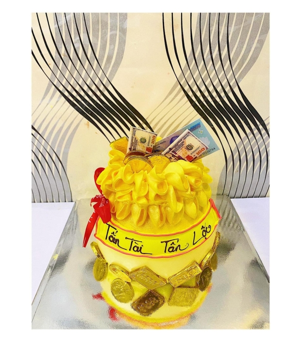 Bánh kem công ty - Khai trương CTKT4