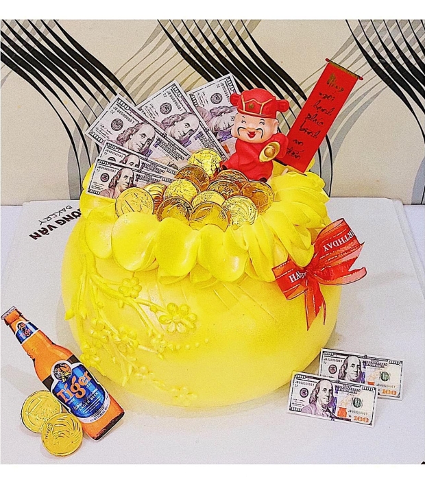 Bánh kem công ty - Khai trương CTKT6