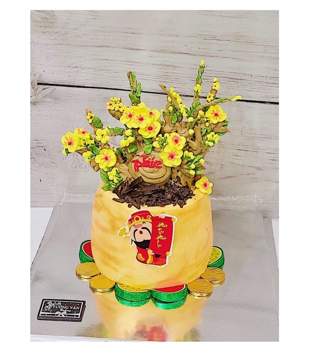 Bánh kem công ty - Khai trương CTKT11