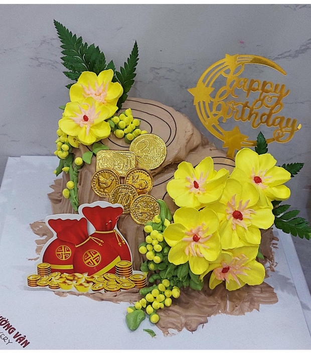 Bánh kem công ty - Khai trương CTKT13