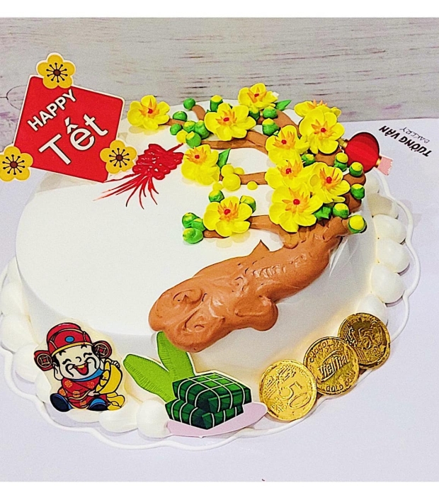 Bánh kem công ty - Khai trương CTKT18