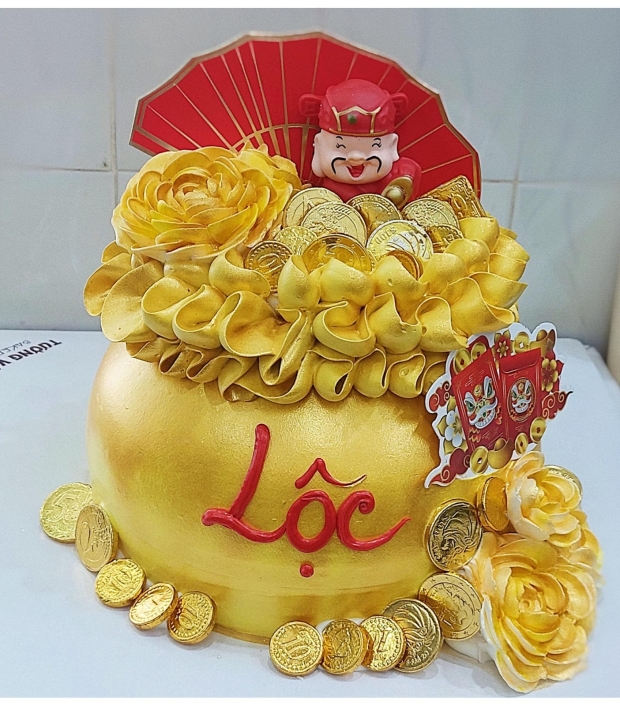 Bánh kem công ty - Khai trương CTKT22