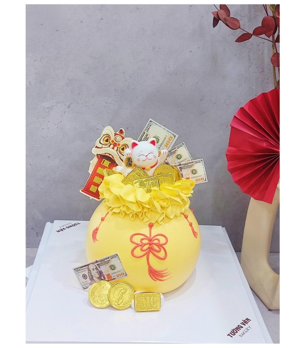 Bánh kem công ty - Khai trương CTKT34