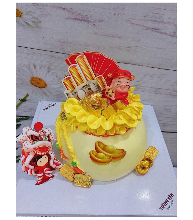 Bánh kem công ty - Khai trương CTKT41