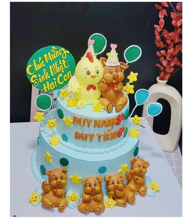 Bánh kem cho Bé Trai Bé Gái TG45