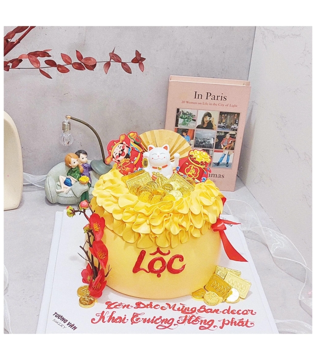 Bánh kem công ty - Khai trương CTKT30